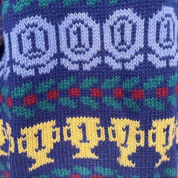 Vintage Miller’s Sportific Kristin Collection Horse Equestrian Wool Sweater - M - Picture 5 of 16